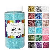 Vista 15 de Craft and Party, botella de una libra de purpurina para manualidades y decoración (borgoña)