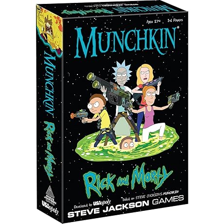 Munchkin: Rick and Morty - The Rick and Morty Adult Swim Munchkin Board Game