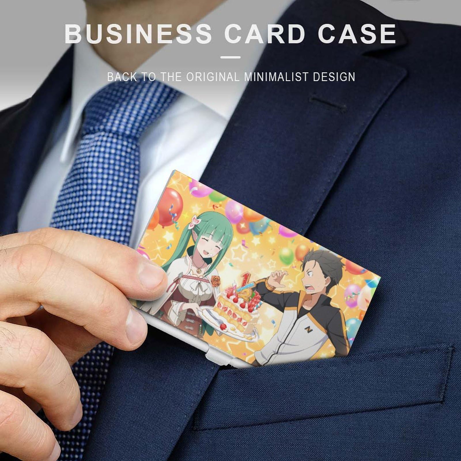 Re:ゼロから始める異世界生活 2016 アルミカードケース 名刺入れ エミリア