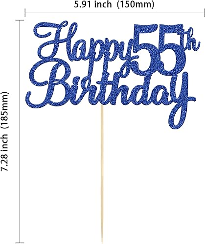 Miniatura 134 de Gyufise 1 decoración para tarta de cumpleaños número 21 con purpurina para tarta de cumpleaños, saludos a 21 años, veintiuno, fabulosa decoración