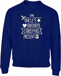 Hippowarehouse I'm Uncle's Favourite Kids Children's Unisex Jumper Sweatshirt Pullover