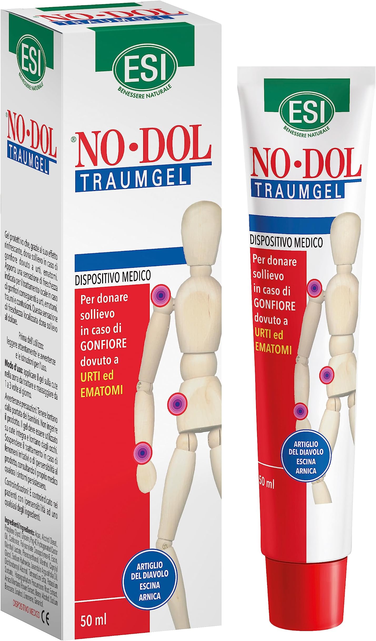 No-Dol Traumagel - Post-Traumatic Response Gel - 50 Milliliter
