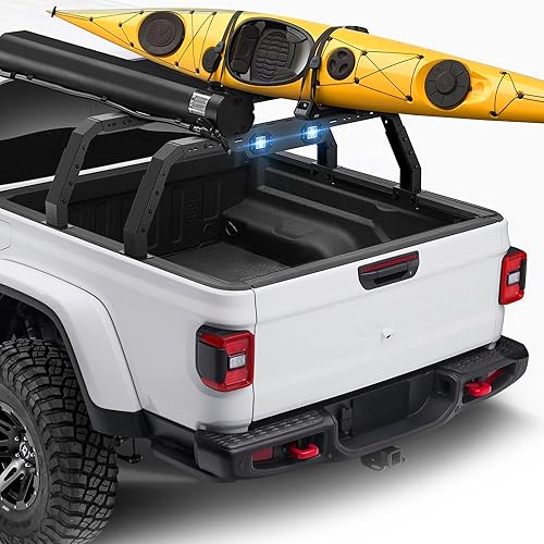 Soporte de carga para camión compatible con Silverado Sierra 1500 y Ford F150/Ranger/Dodge Ram 1500/Toyota Tundra/Gladiator JT/GMC