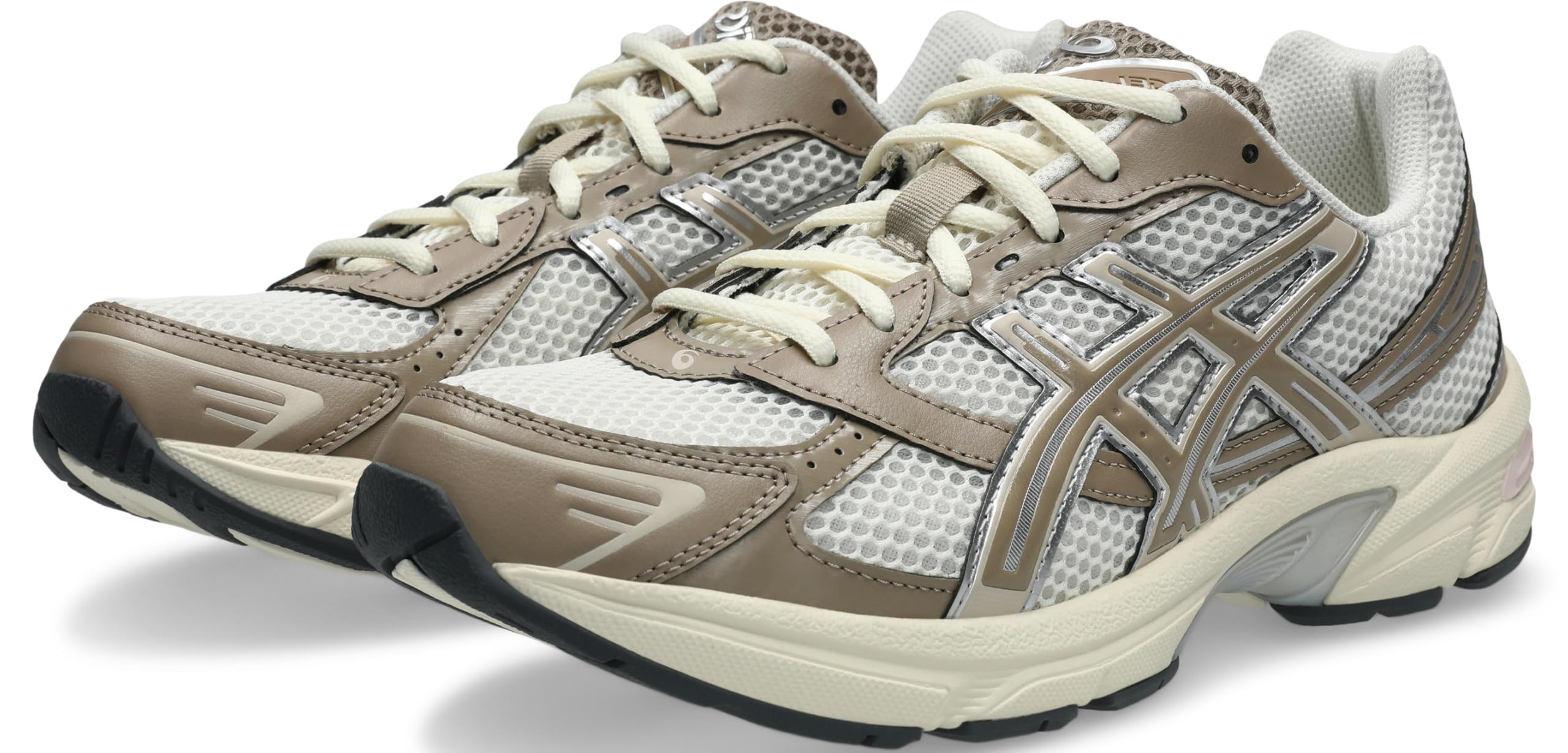 Asics Unisex. 1203A609 Sapatos GEL-1130 Castanho Creme (39), Marrom, Plano, CordãO, Casual, Esportivo, Multisport-image