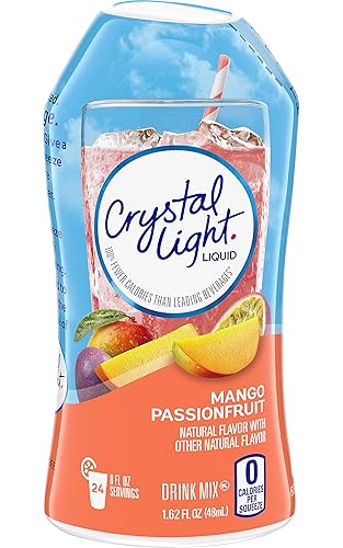 Miniatura 2 de Crystal Light Mezcla de bebida líquida de mango y maracuyá, sin cafeína, 1.62 onzas líquidas (paquete de 4)