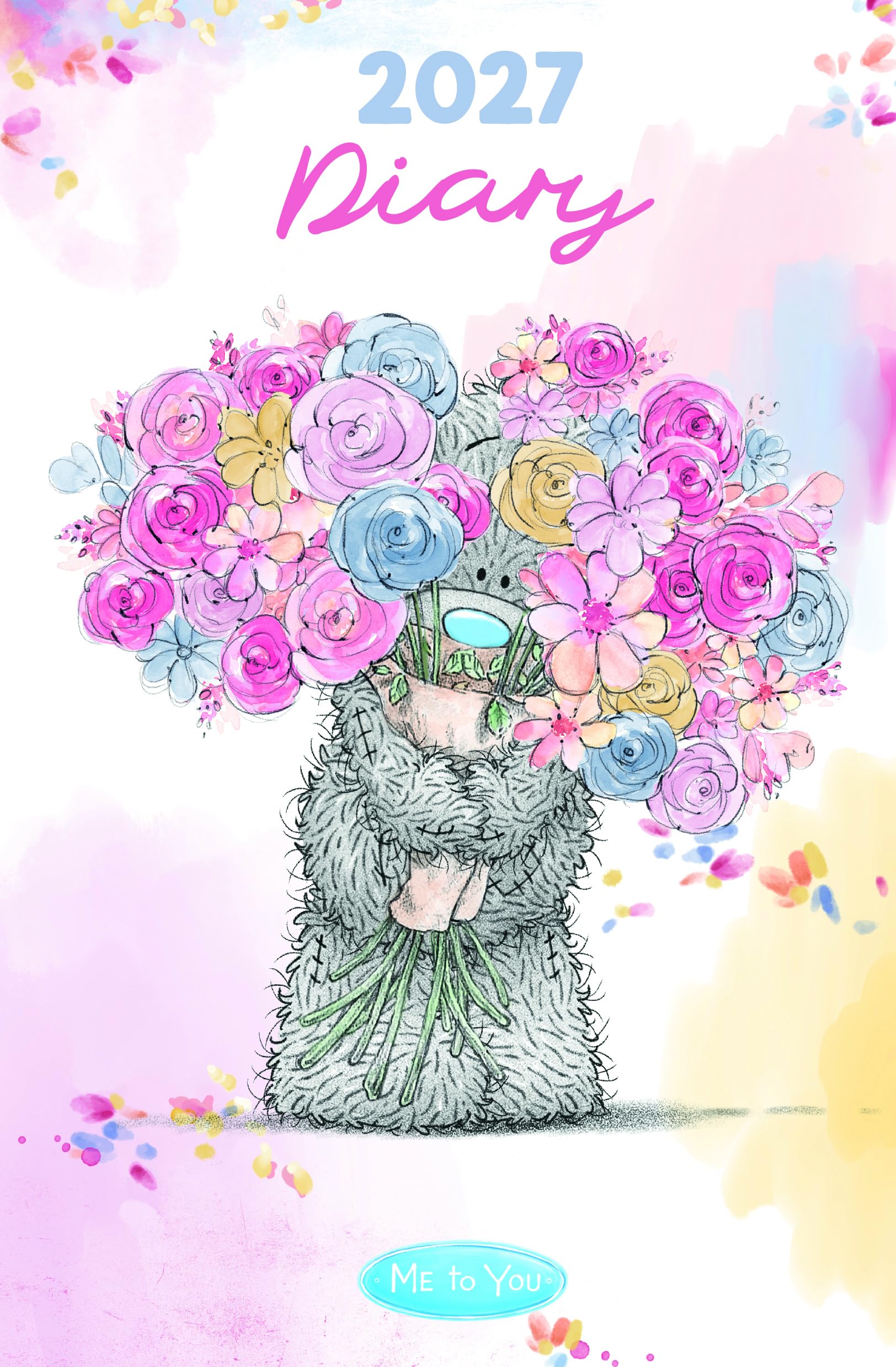 Me to You Tatty Teddy 2027 Diary A5 Size, Tatty Teddy Bear 15.2 x 21.6 cm - Official Collection