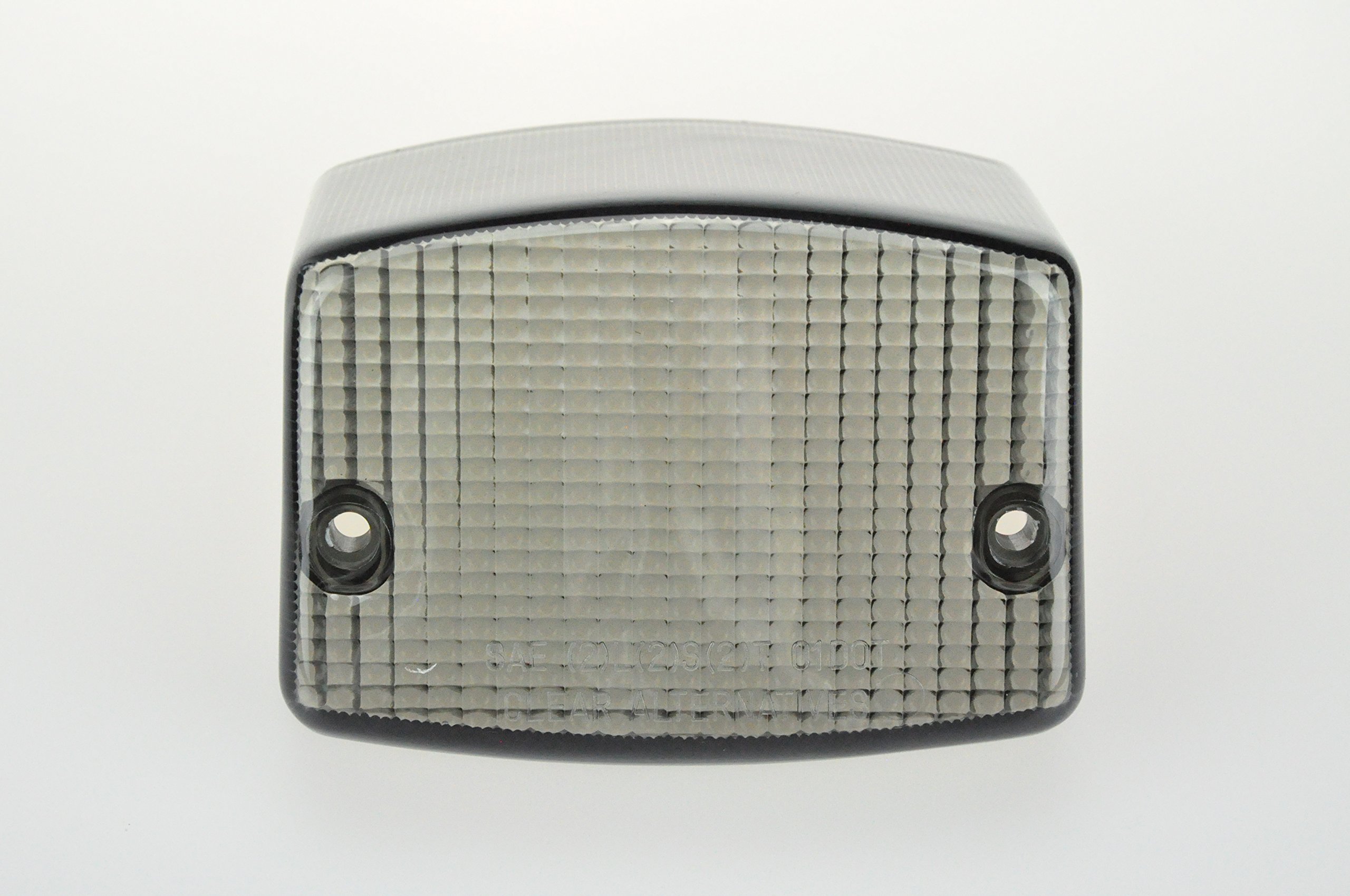 Bright2wheelsMotorcycle Tail Light Lens Compatible with 86-06 VN750 Vulcan 750,KZ1000 LTD,85-VN700,Smoke