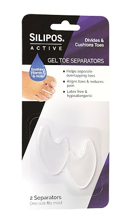 Silipos Active 7208 Gel Toe Separators