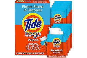 Tide To Go Wipes: Eliminating Stains on the Go