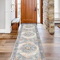 Vista 65 de Alfombra Pasillo Lavable 2x10 - Alfombra de Pasillo Alfombras y Tapetes de Cocina Antideslizante Lavable Impermeable Alfombra Pasillo para Sala