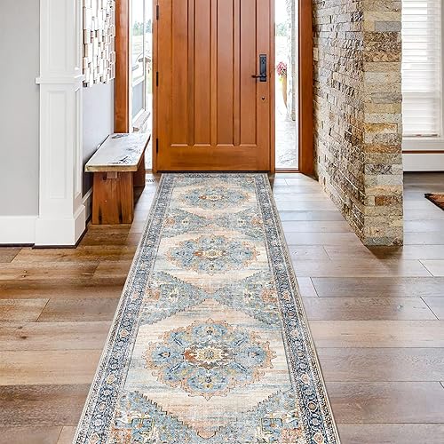 Miniatura 65 de Alfombra Pasillo Lavable 2x10 - Alfombra de Pasillo Alfombras y Tapetes de Cocina Antideslizante Lavable Impermeable Alfombra Pasillo para Sala