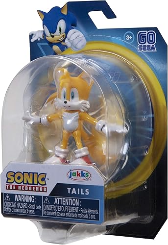 Miniatura 8 de DLMZY Sonic The Hedgehog 2020 Wave 3 Tails Mini figura de 2.5 pulgadas [versión moderna]