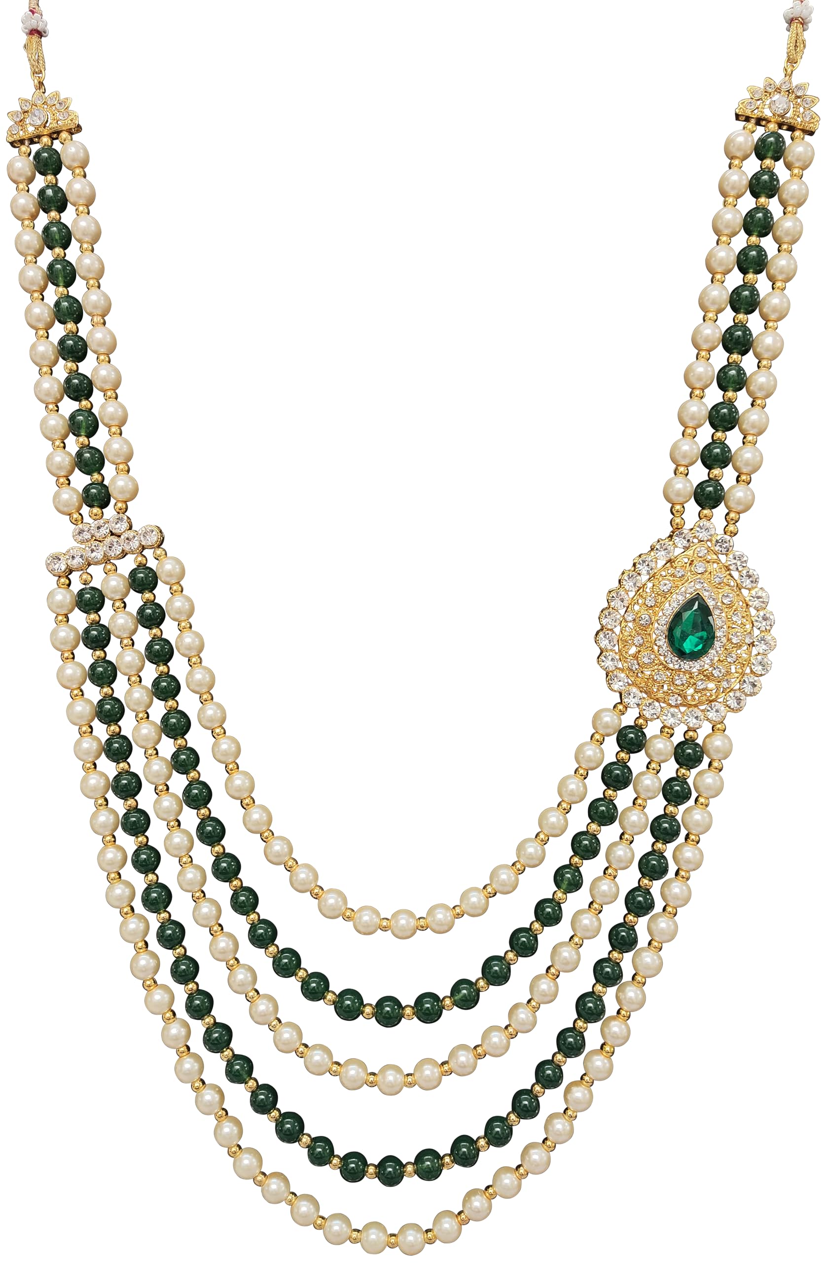 See full amazon price history chart for RAADHE CREATION® New Moti Mala For Men Necklace groom Pearl Sherwani Traditional Gold Plated Five Layered Design for Marriage Indian Wedding (Dulhe ki mala) RAADHE CREATION® New Moti Mala For Men Necklace groom Pearl Sherwani Traditional Gold Plated Five Layered Design for Marriage Indian Wedding (Dulhe ki mala) (B09NJMZ6B1) Amazon Price History, Amazon Price Tracker