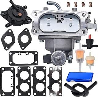 Lanigram 15004-1012 Carburetor With fuel pump Fit for Kawasaki FX691V 4-Cycle Engine,Replace for 15004-0931 15004-7083 15004-7064 Carb