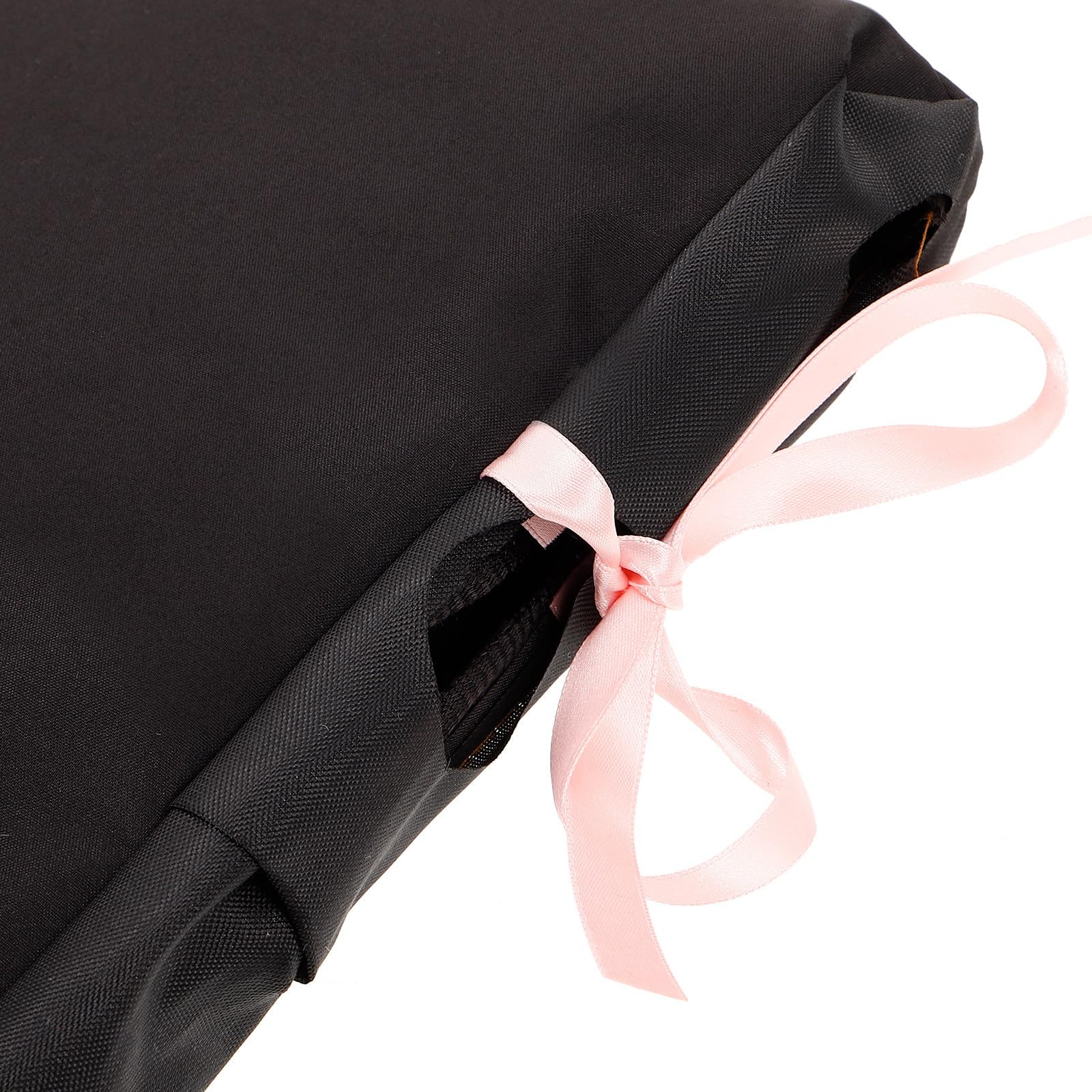 Guantes Cálidos de Invierno para Manillar, Felpa, Cortaviento, Negro