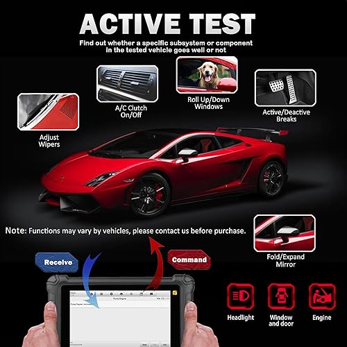 Miniatura 7 de Autel Escáner MaxiTPMS TS900 Autel TPMS Herramienta de programación TPMS Full TPMS Control bidireccional Todos los diagnósticos del sistema Programa