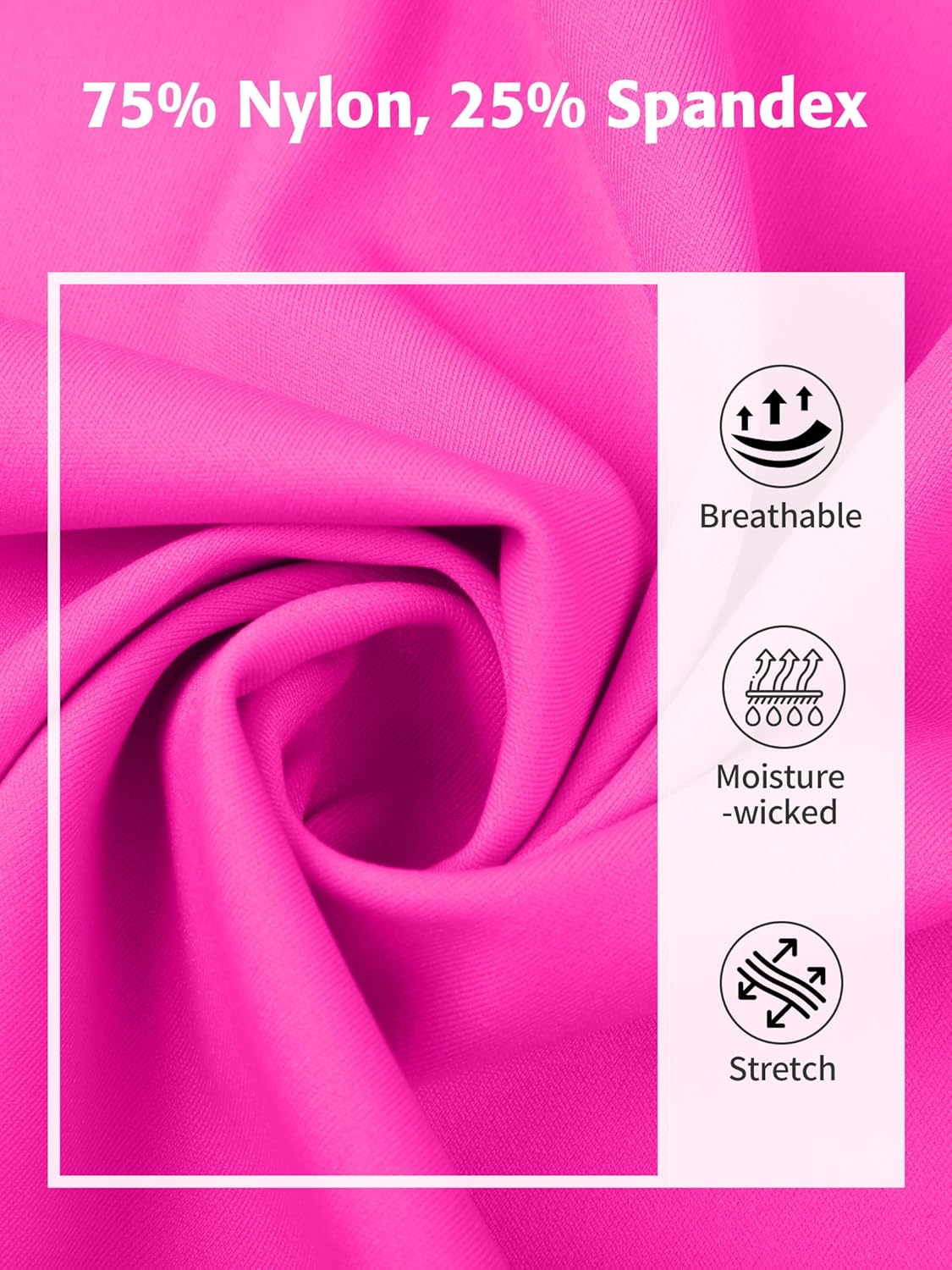 ATTRACO Women Tennis Dress Built-in Shorts Scalloped Golf Dress Adjustable Strap Athletic Dress Side Slit