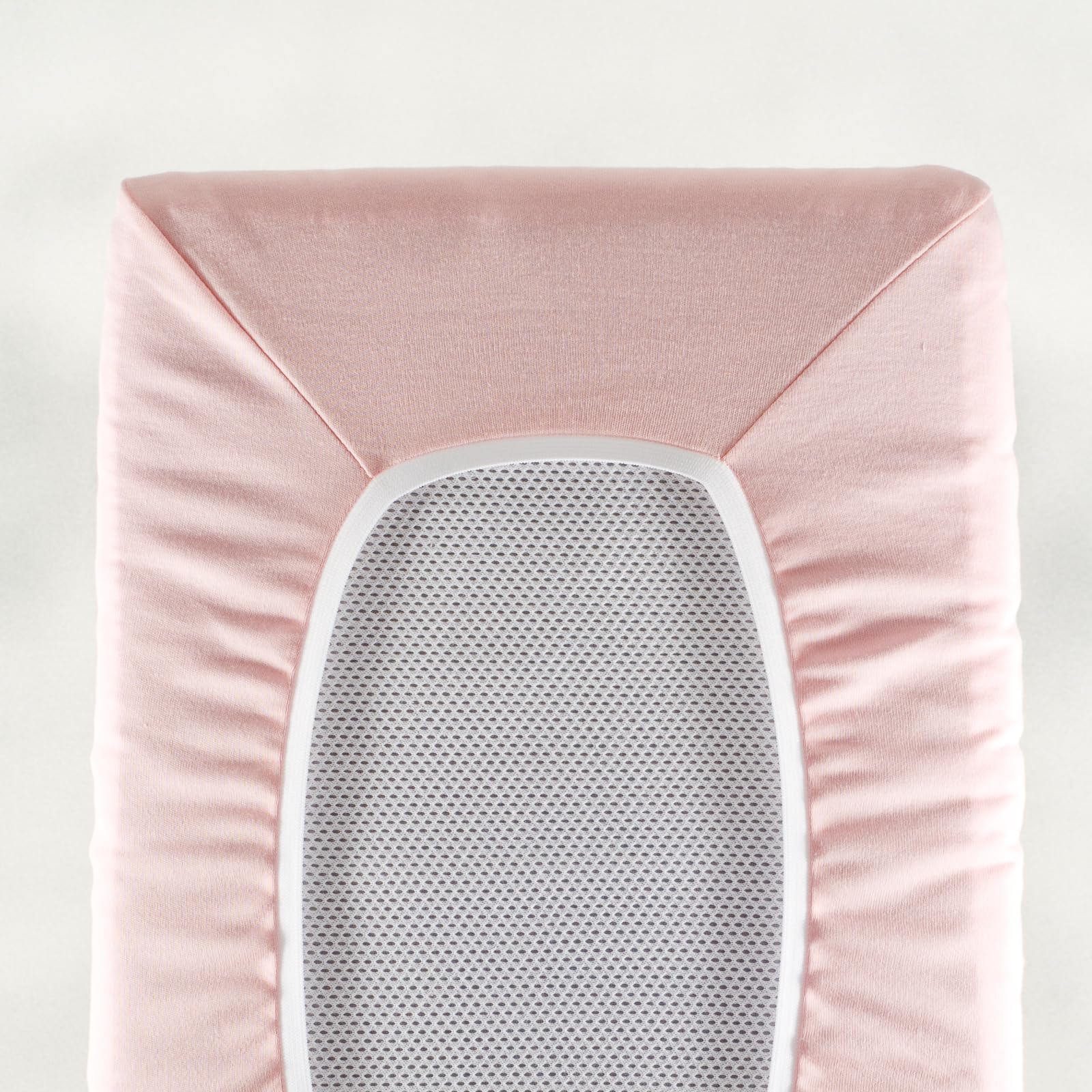 Organic Glovesheet, Small Travel Cot approx 95cm x 65cm, Pink, 1 sheet