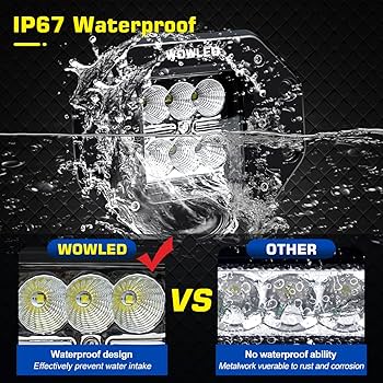 Wowled 2 Pack 7 Led Bar 12v 12000lm Offroad Driving | Desertcart