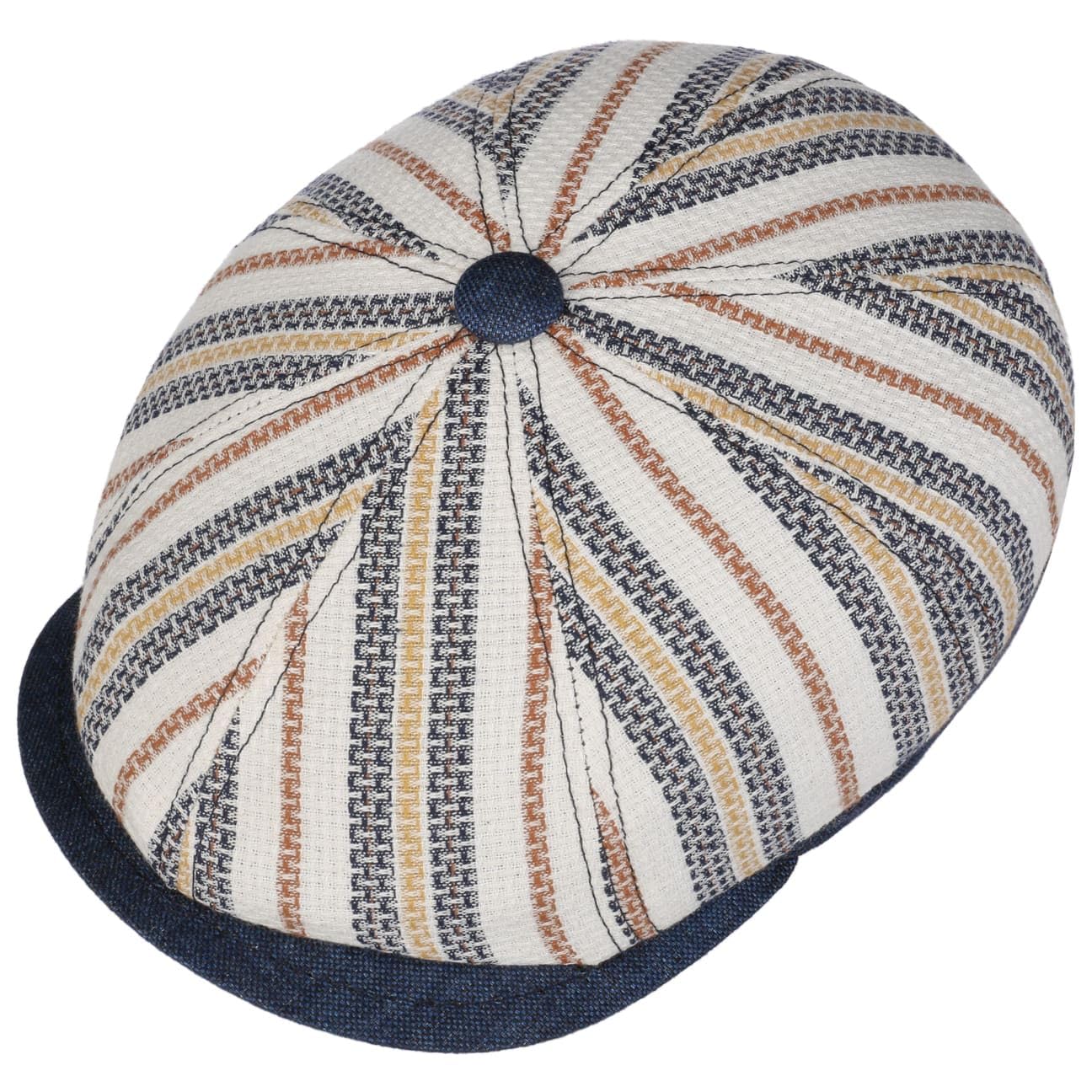 Lierys Savoca Flat Cap Men Blue 6 3/4-6 7/8