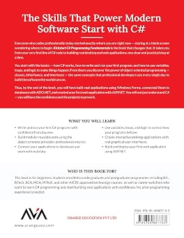 Kickstart C# Programming Fundamentals: Learn C# Programming, Object-Oriented Development, Windows Applications, Databases, and ASP.NET with Hands-On Projects (English Edition)