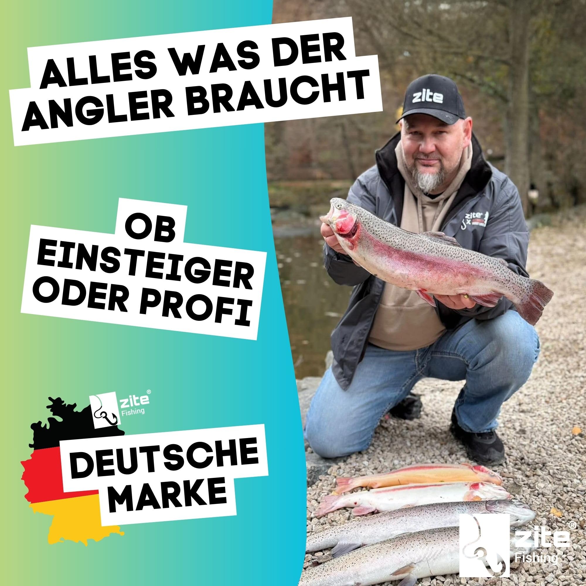 Zite Fishing Wundertüte Angeln | Geschenke für Angler, Überraschungsbox Angelzubehör, Kleinteilen & Köder Qualität unterm Baum - Angel Sachen, Angel Geschenk, Angel-Mystery-Box, Geschenk Angler