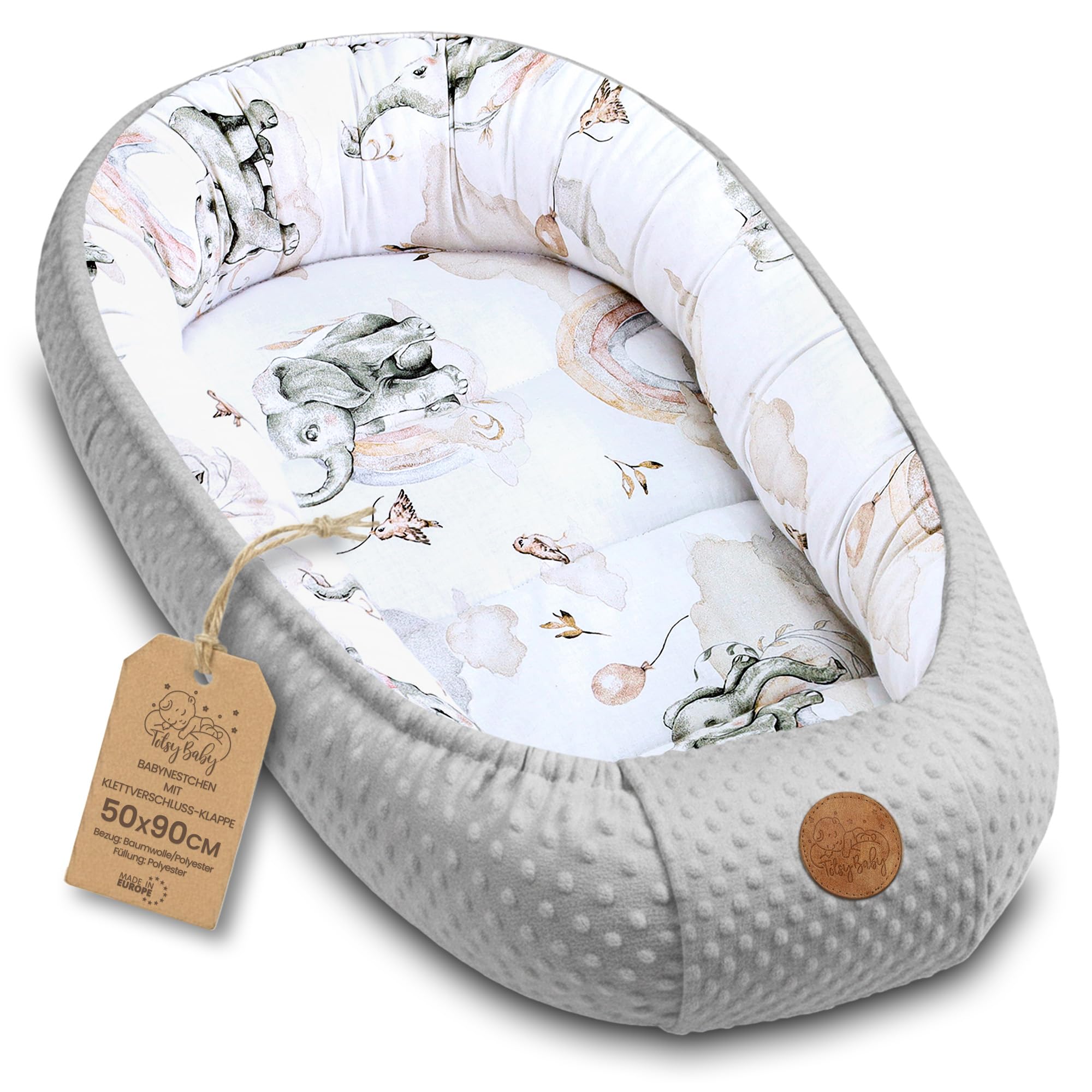 Totsy Baby : Réducteur De Lit Bébé 90x50cm En Minky Polyvale