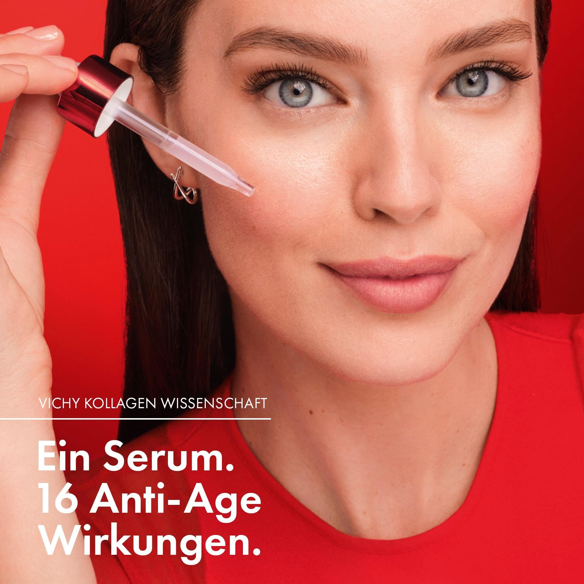 Vichy Liftactiv Collagen Specialist 16 Anti-Aging Bonding Serum, 30 ml | Für normale bis empfindliche Haut, Anti-Aging wirkung Serum, mit innovativer Co-Bonding-Technologie, Mit Kollagen-Peptiden