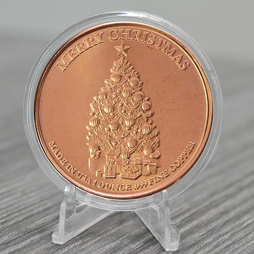 Miniatura 7 de Crucifixión de Cristo Moneda Coleccionable Redonda de Cobre 999 de 1 oz - COA by Heavenly Metals