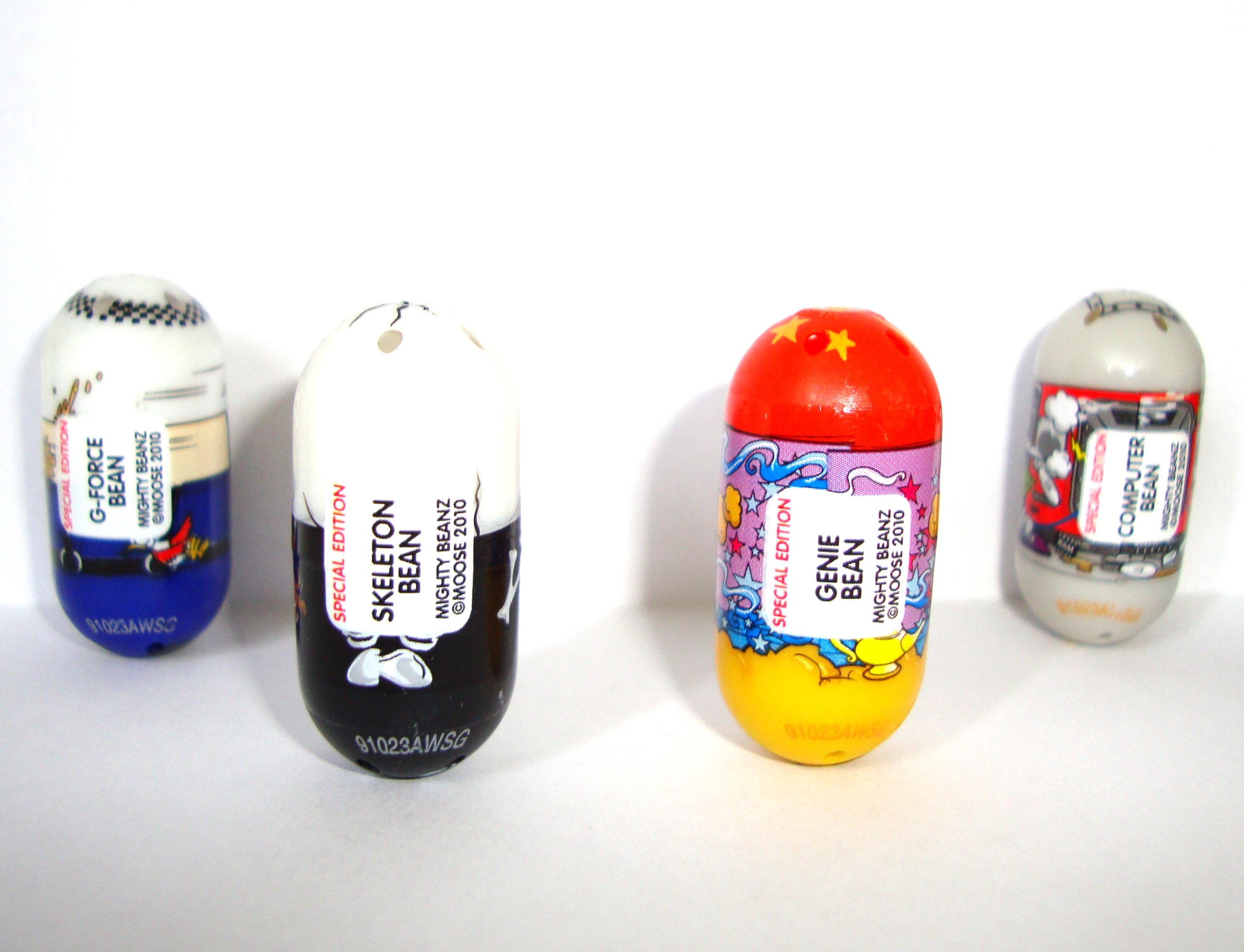 Mighty Beanz Series Special Edition Set G Force Skeleton