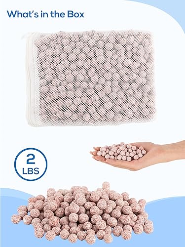 Miniatura 2 de PONDON Medios de filtro de acuario de 2 libras, filtración altamente eficiente y purificación de aguas residuales, adecuado para mar y agua dulce,