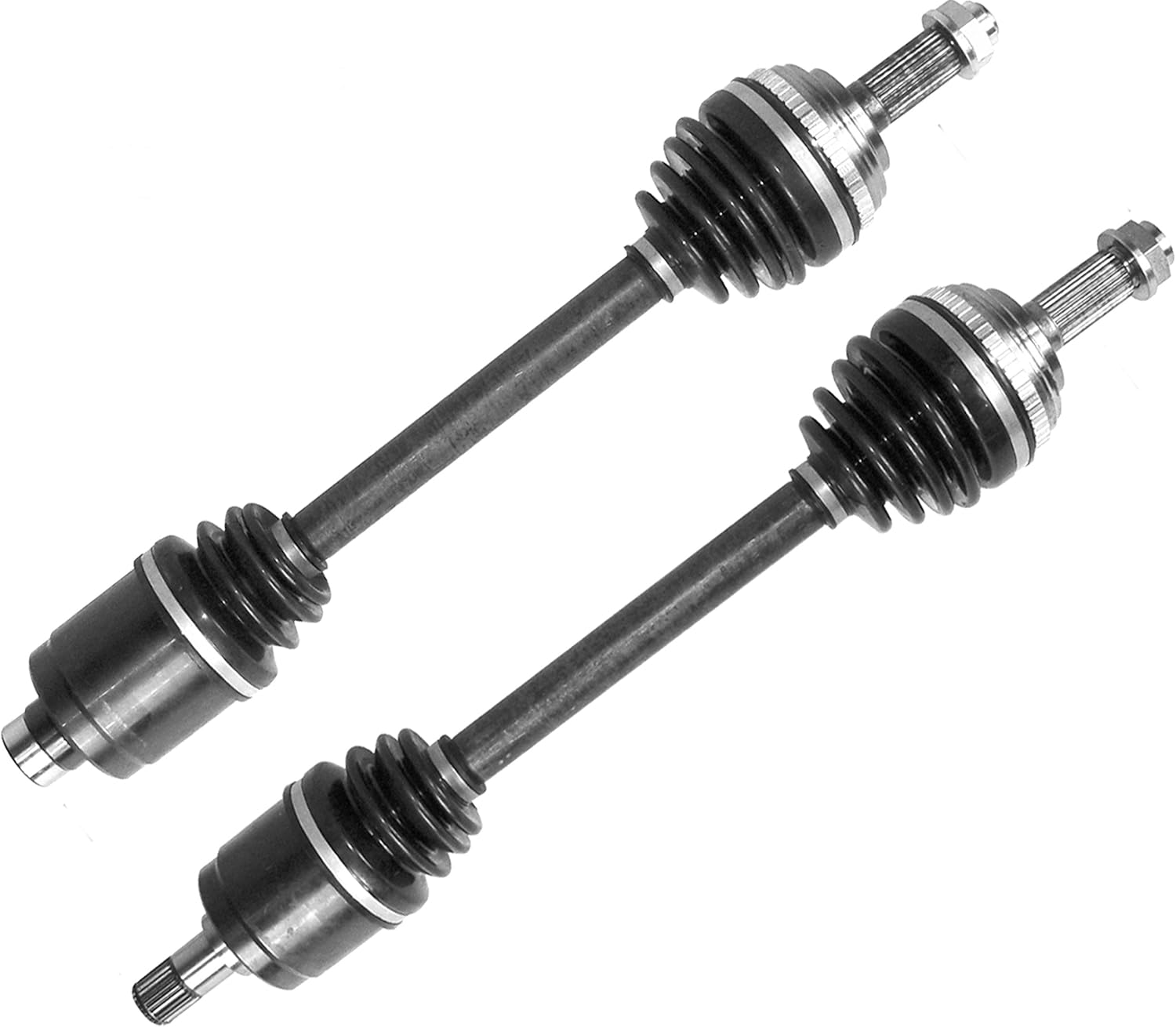 2 New DTA Front CV Axles Compatible With 1998-2001 Honda CR-V With Manual Transmission Only - Front Left and Right Axle Shafts
