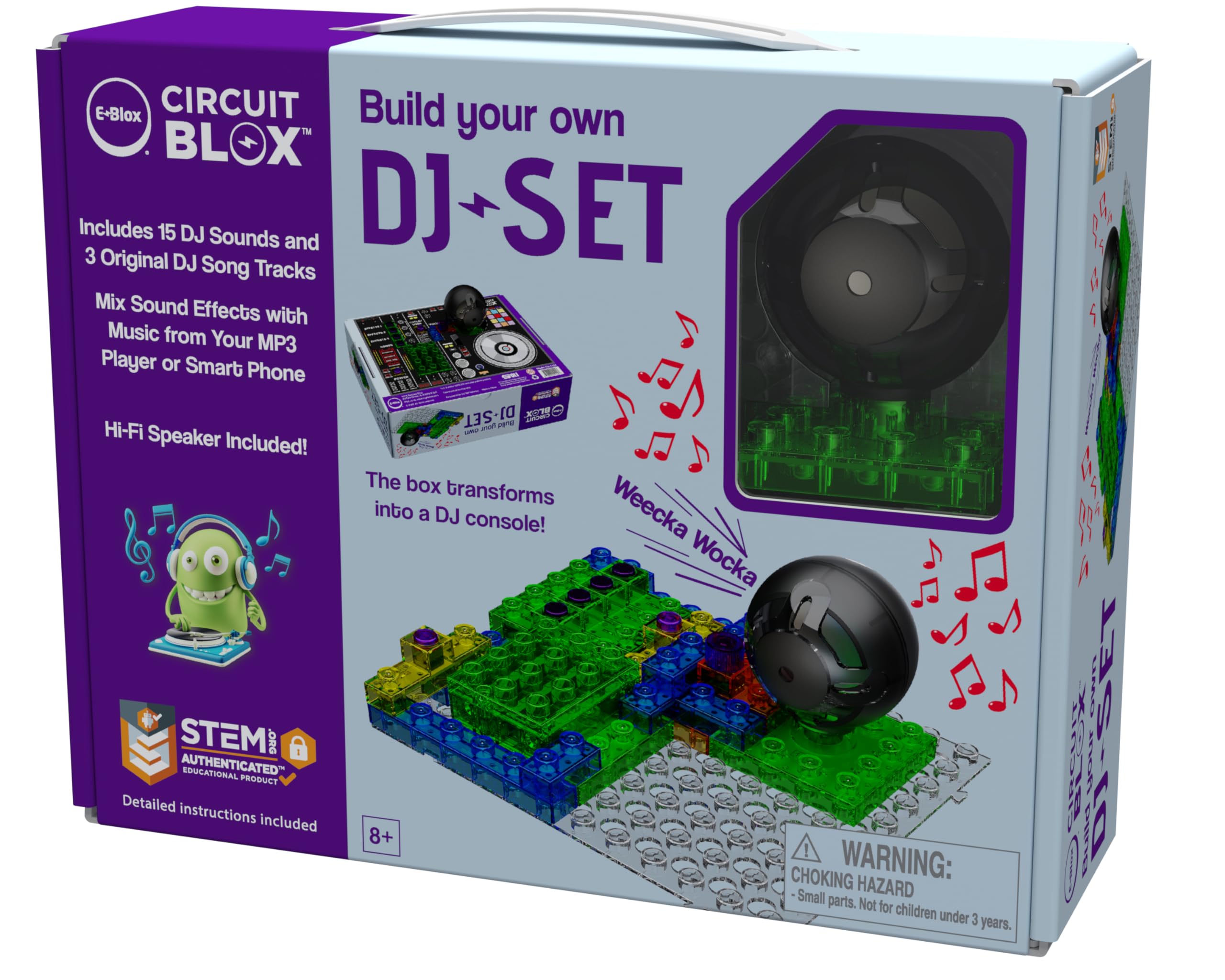 Amazon.com: E-BLOX Build Your Own DJ Set Building Blocks STEM