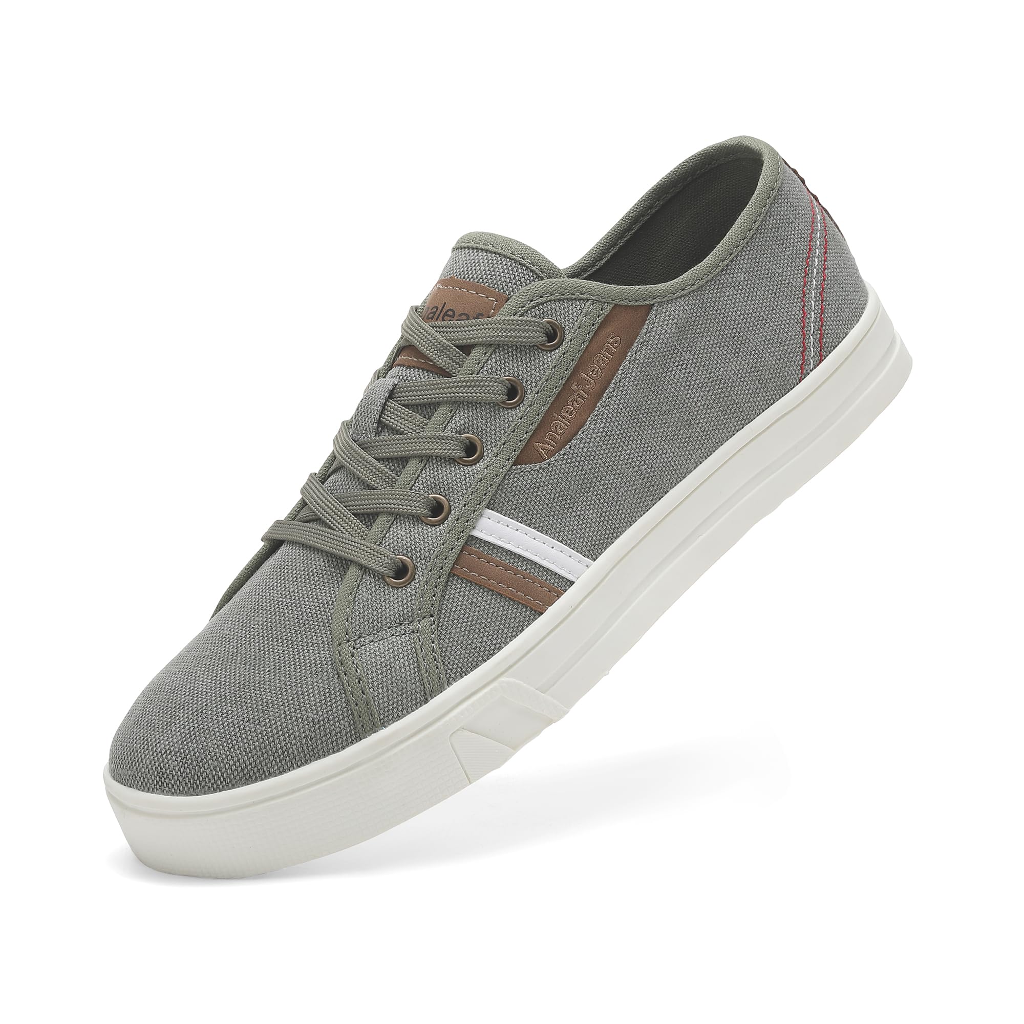 ANALEAF Herren Canvas Sneaker Leichtgewicht Schuhe