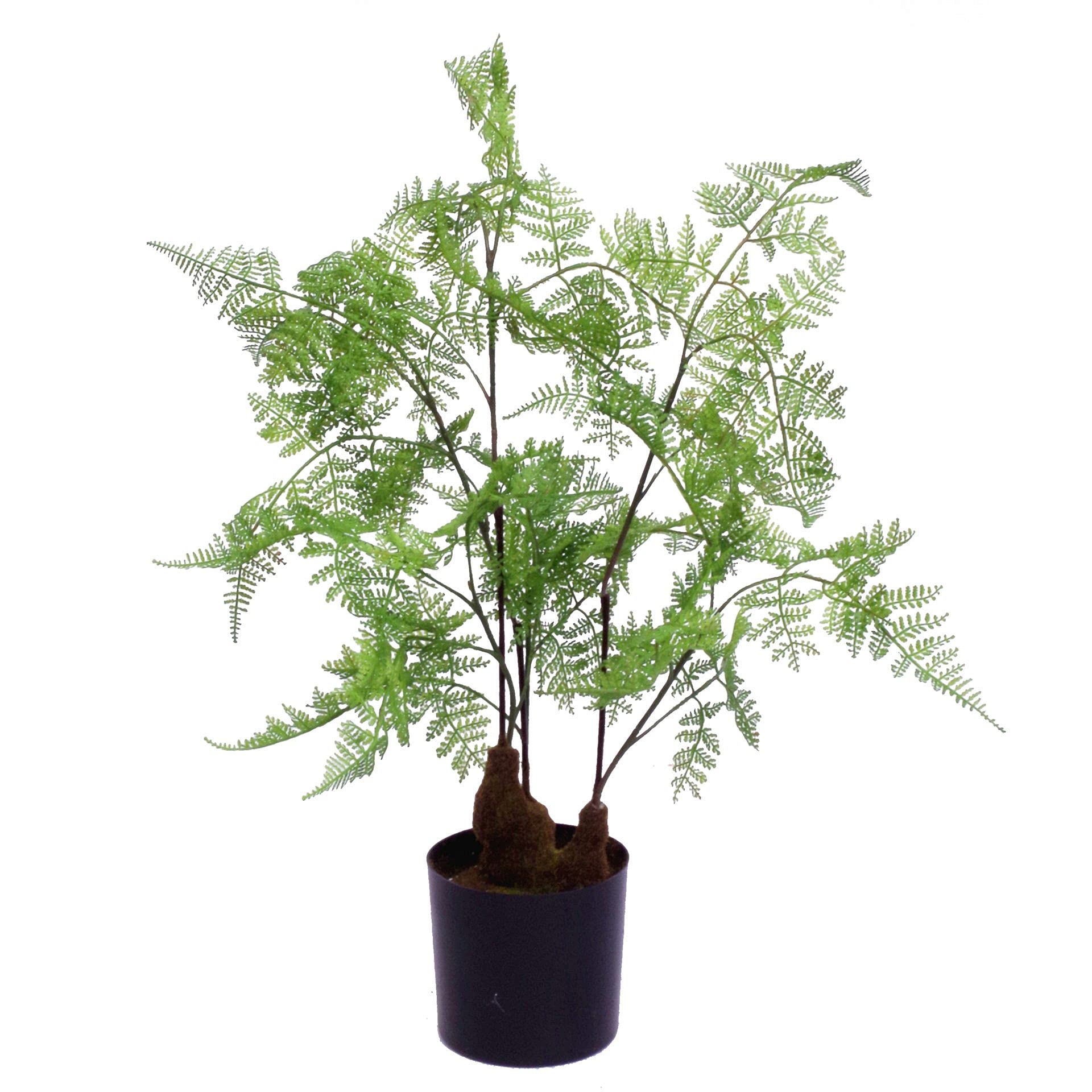 Leaf Artificial Fern Plant 1.9ft Plastic