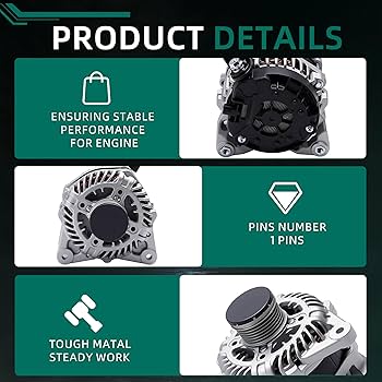 Amazon.com: Riyhch 23100-6CA0A New Alternator Fit for Nissan