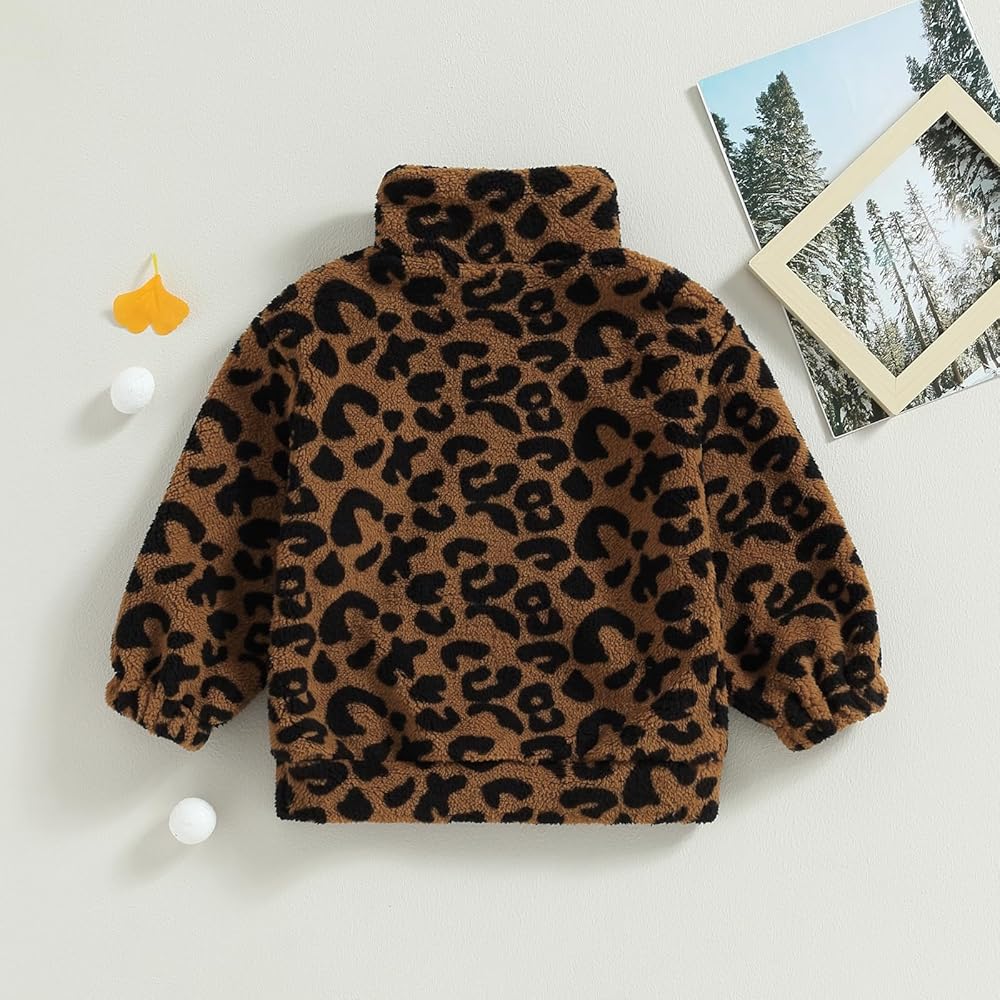 Leopard plush jacket Clearance