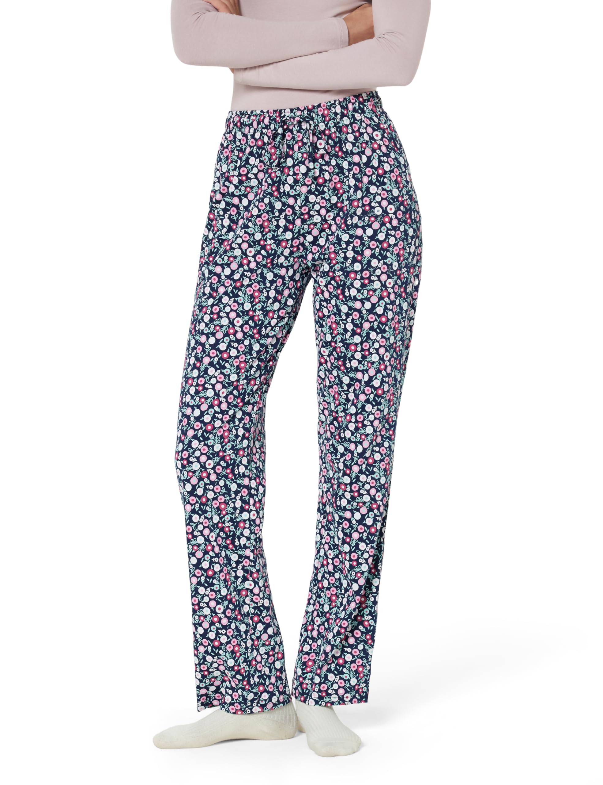 Women's Cotton Casual Style Printed Elasticated Pyjamas