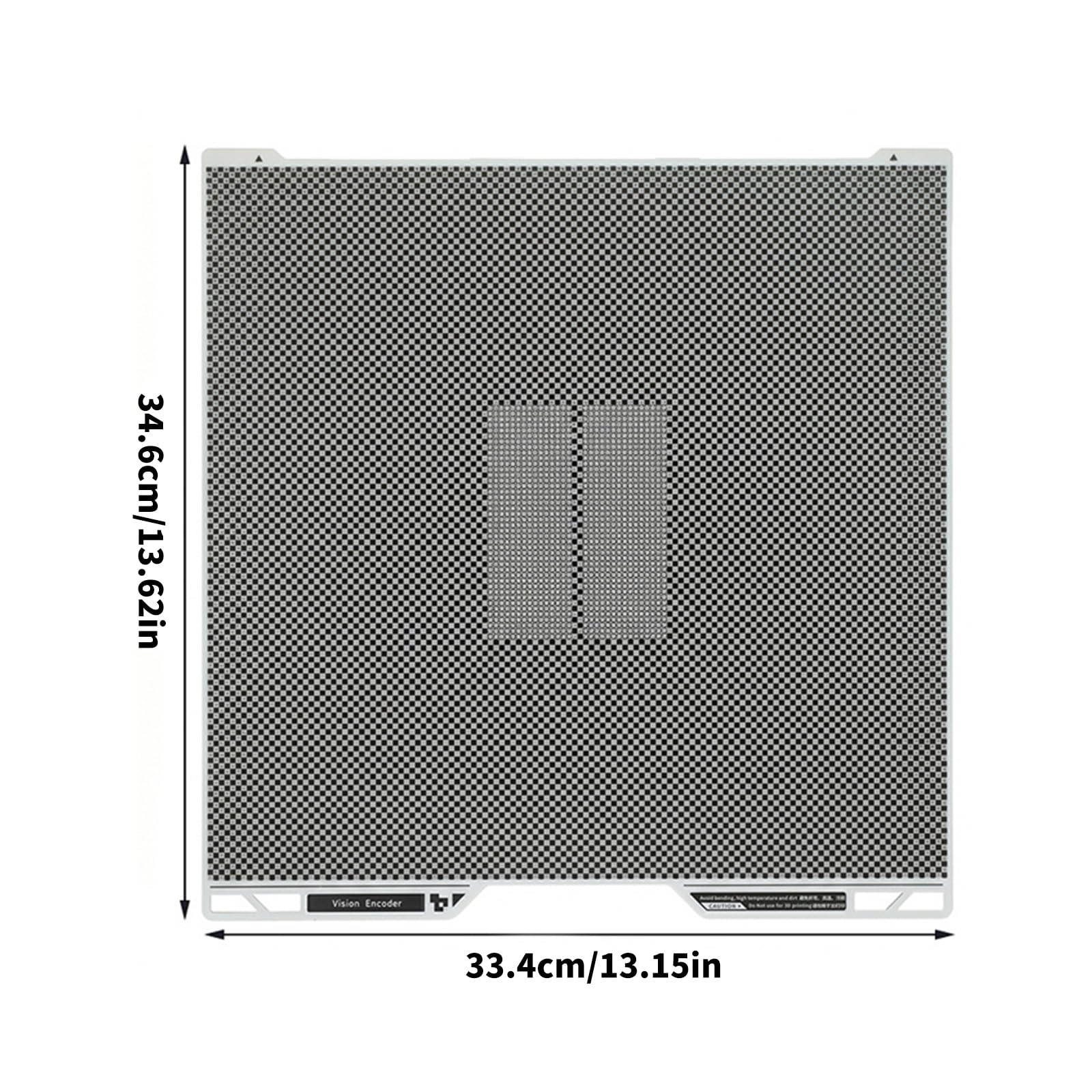 Präzise visuelle Kodierungsplatte aus Metall für H2C H2D H2S Drucker mit 5µM Auflösung, optische Messgenauigkeit, Kalibrierung