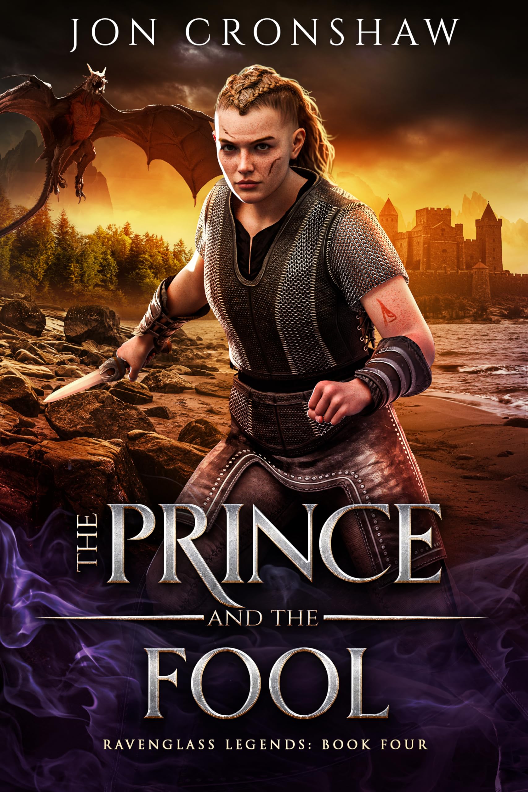 The Prince and the Fool: A Gritty Epic Fantasy Saga of Empire, Rebellion, and Bonded Wyverns (Ravenglass Legends Book 4)