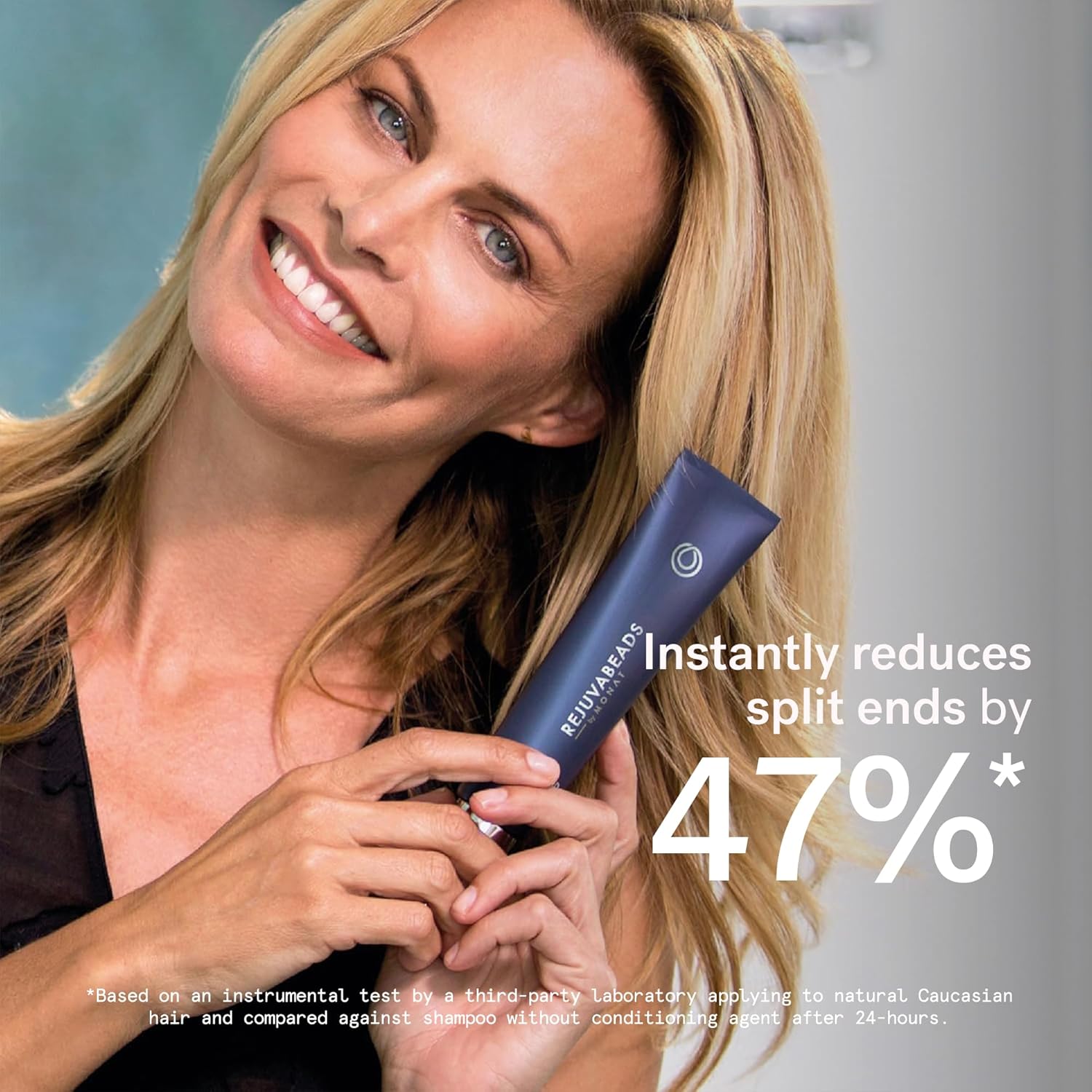 MONAT Rejuvabeads® Infused w/Rejuveniqe® - A Revolutionary Leave-in Split End Mender. Lightweight Serum Instantly Repairs Split Ends & Leaves Healthier-Looking Hair. - Net Wt. 70 ml / 2.4 fl. oz. - Image 2