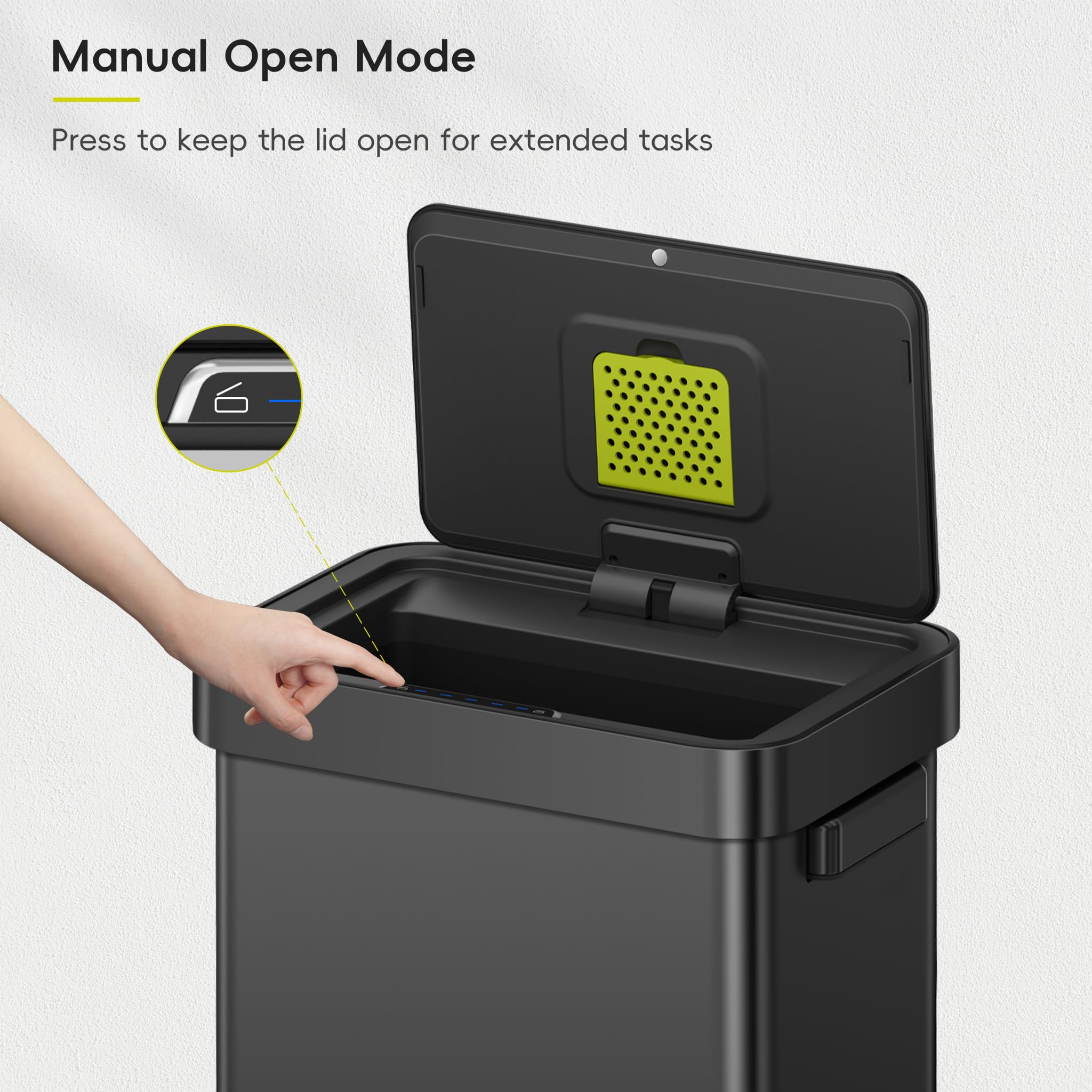 Amazon.com: EKO Deluxe Mirage-T 50 Liter / 13.2 Gallon Touchless