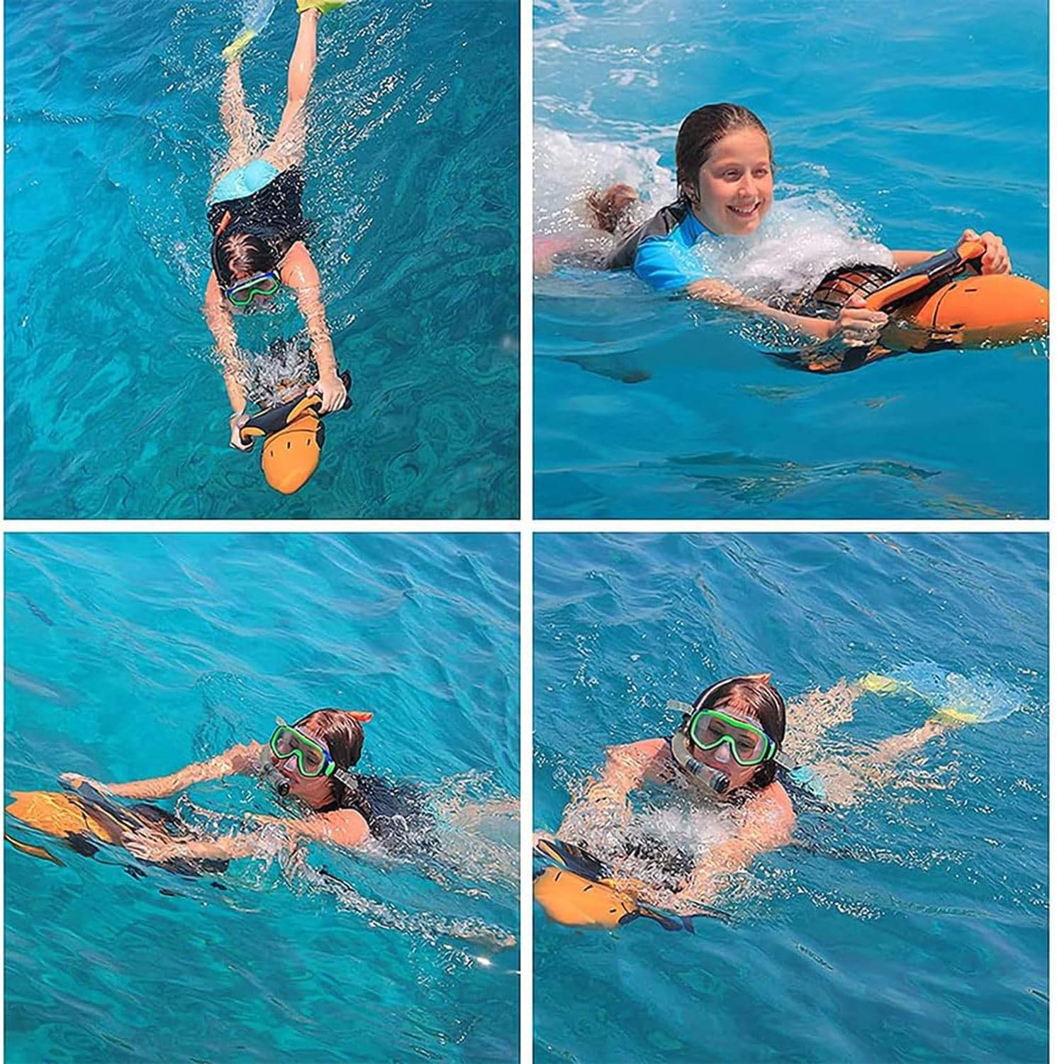 Elica Portatile Elica Subacquea Elettrica A Due velocità Booster per Scooter Subacqueo per Piscina Attrezzatura Sportiva Impermeabile per Nuoto Immersioni Snorkeling Mare,500W