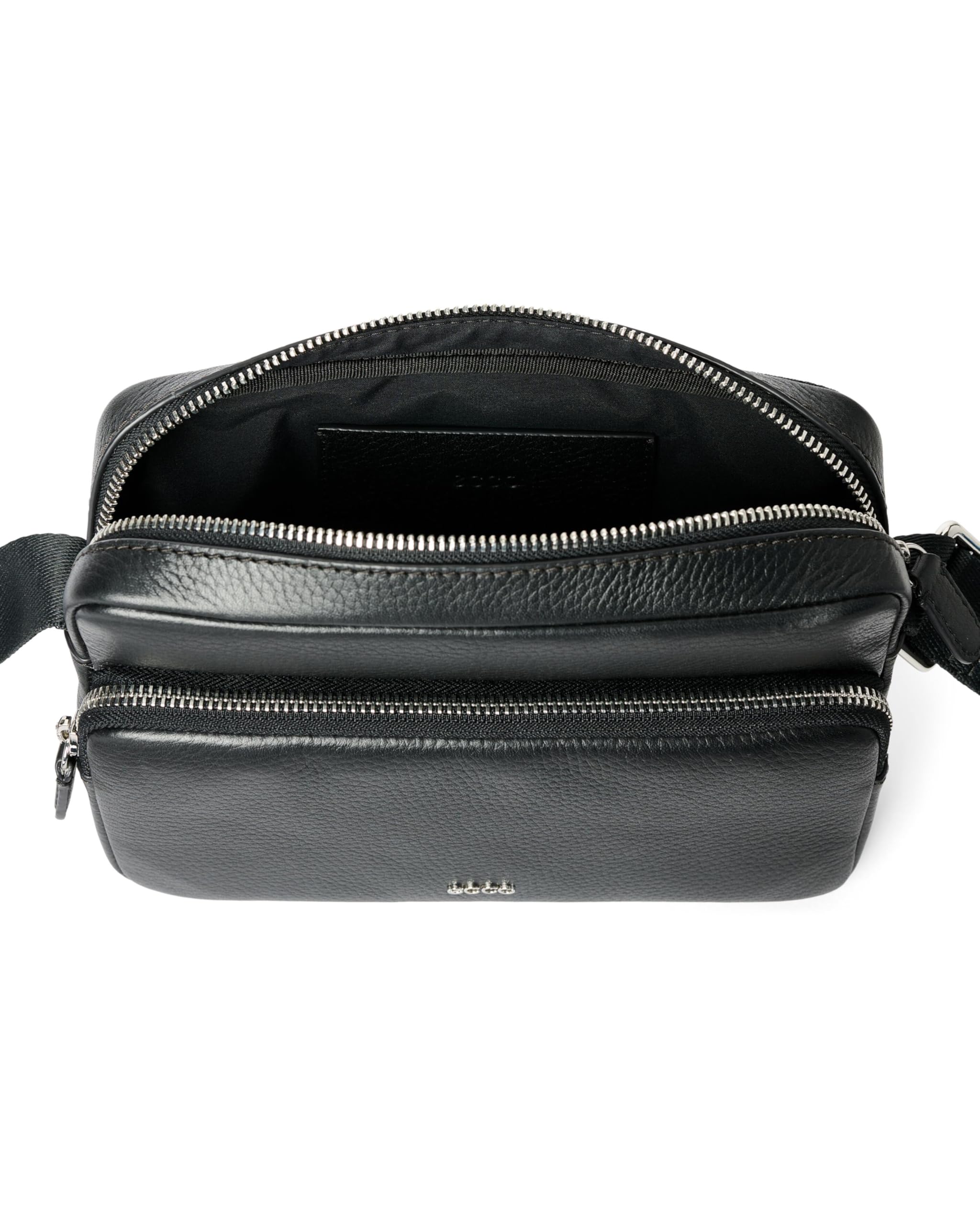 ECCO Damska torba na aparat East West Crossbody, Czarny, S, Minimalistyczny
