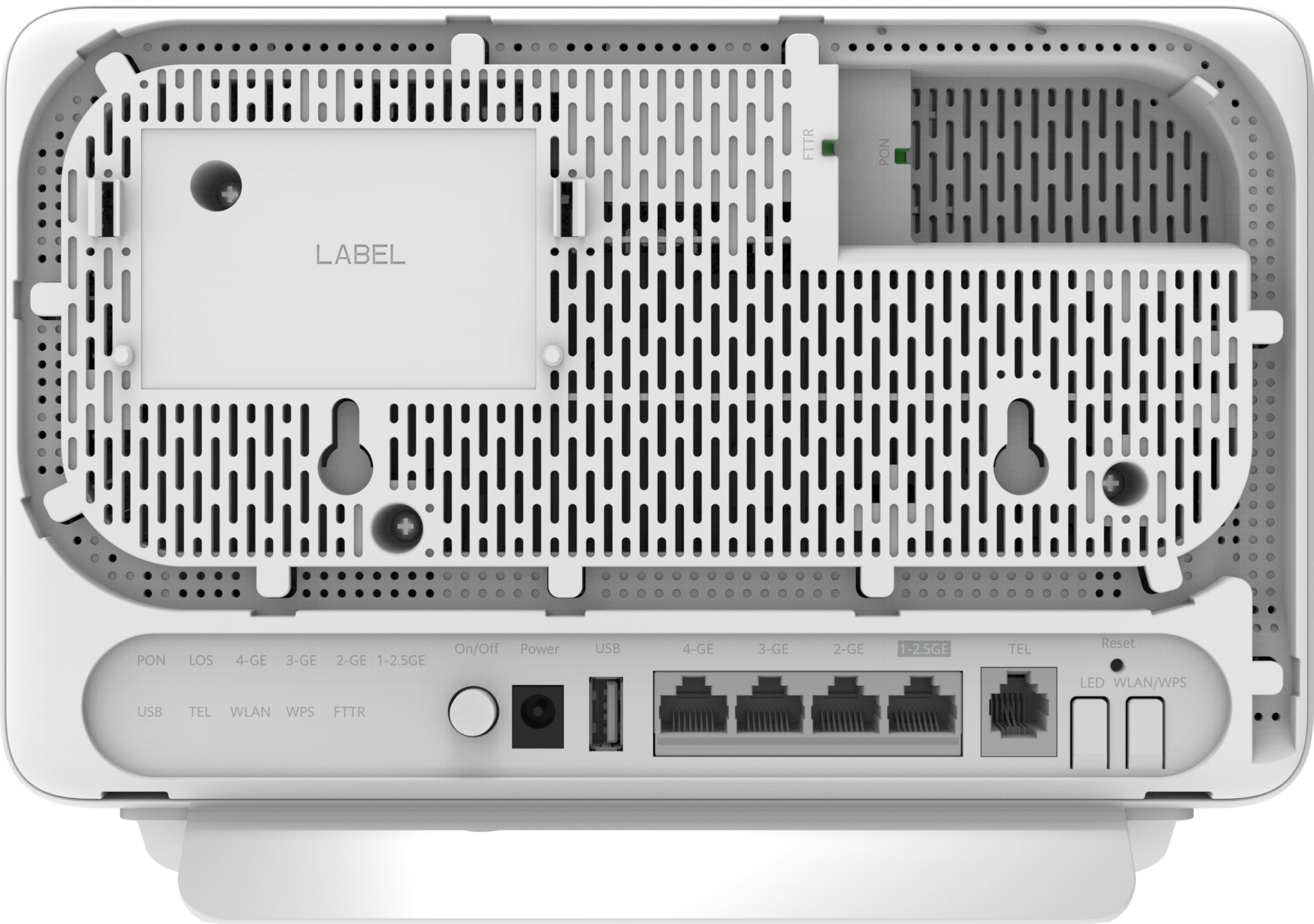 FTTR F50 European Common White OptiXstar V166a-20,Smart HGU,GPON Terminal,SC/APC,Wi-FI 6, Blanc