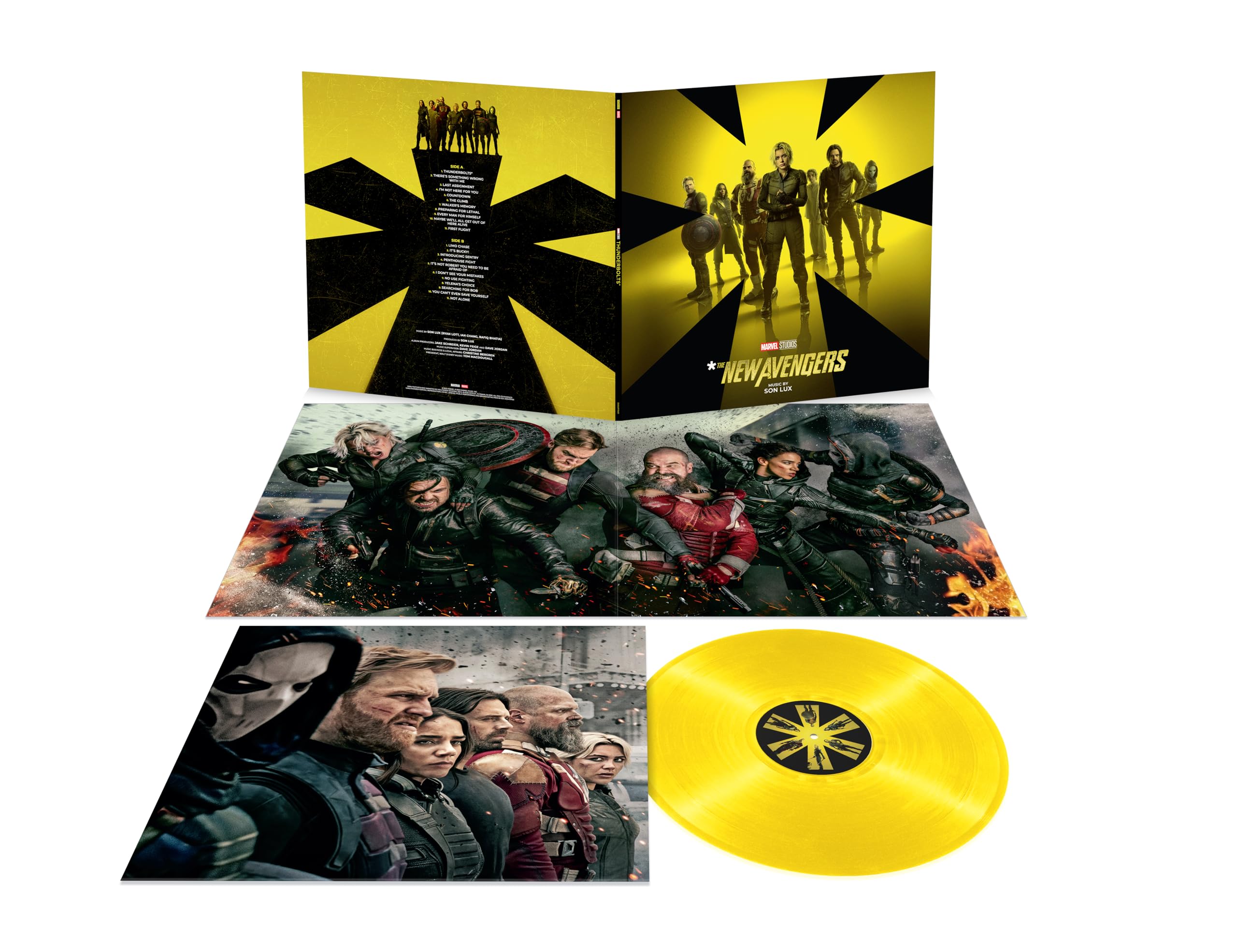 Thunderbolts* Score Transparent Yellow