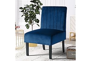 STHOUYN Blue Accent Chair