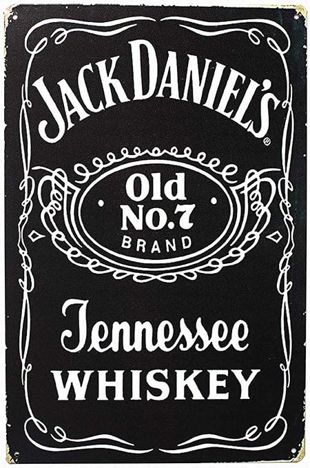 Amazon Co Jp 新しいティンサインの壁の装飾 壁の装飾8x12インチのジャックダニエルの昔のアルミニウム金属サイン Diy 工具 ガーデン