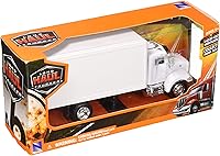 Vista 3 de New-Ray 15803D 1: 43 Utility Peterbilt 335 Box Truck White