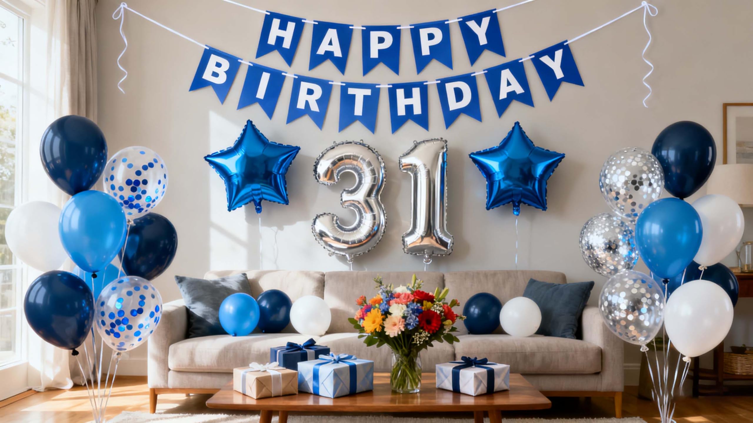 Ballon Aluminium Happy Birthday Super-héros 46cm | Baby Prestige